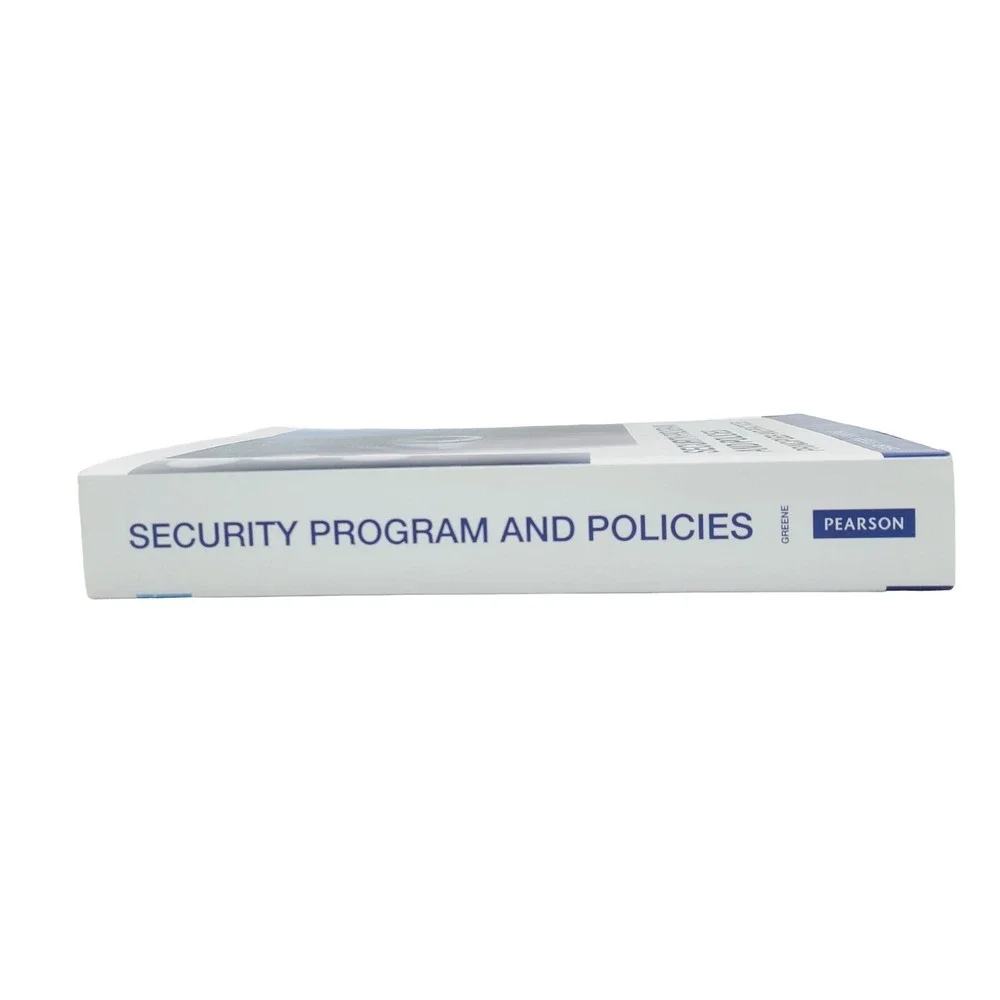 SECURITY PROGRAM AND POLICIES: PRINCIPLES AND PRACTICES (2ND By Sari Greene NEW